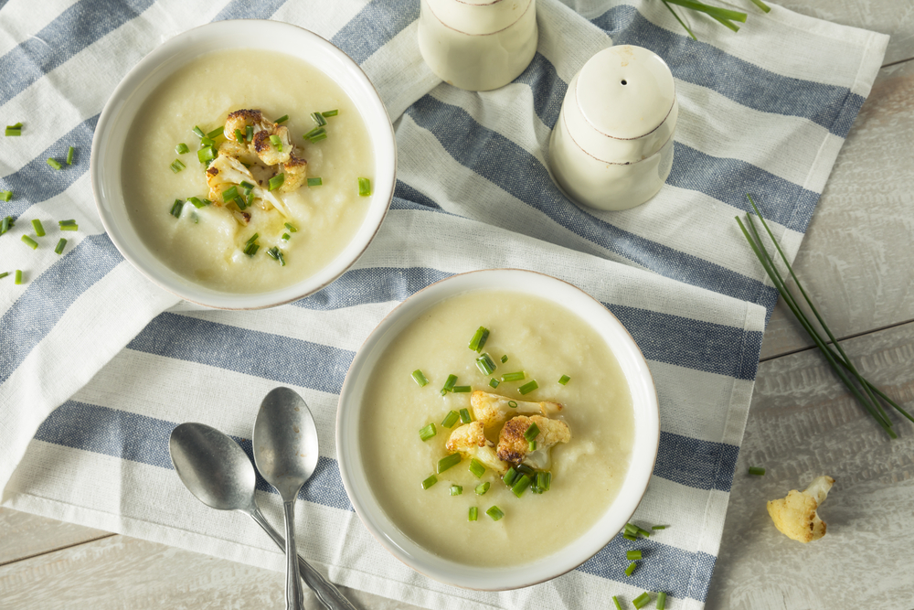 Cauliflower and Leek Soup Health Space Clinics